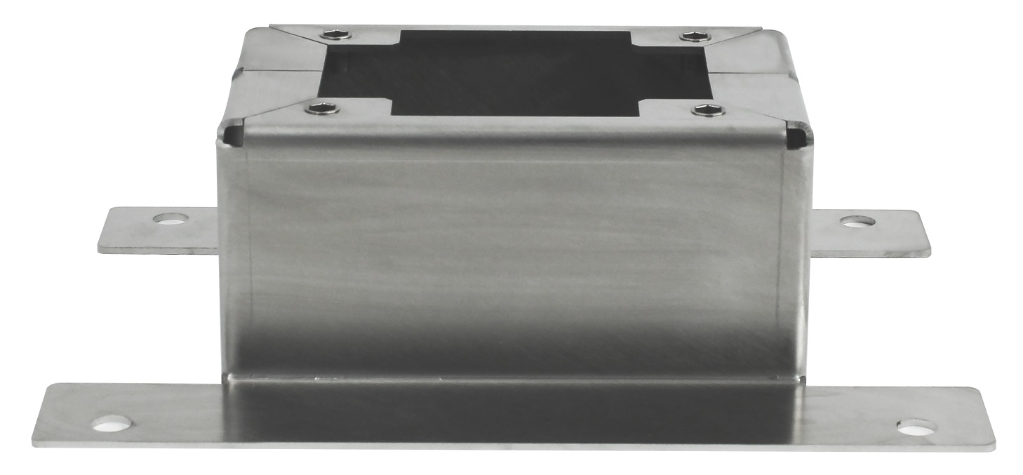 Hardy Barth Sockel Edelstahl 100mm für Stele cPµ