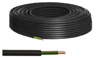 Erdkabel PVC mit Schutzleiter NYY-J 1x16 RE Eca Ring 100m, schwarz