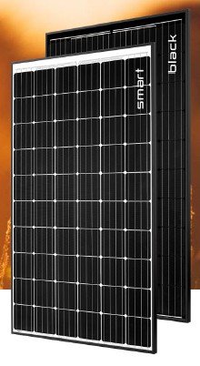 CS Wismar | Excellent M60 FullBlack, schwarz/schwarz, 325 Watt, monokristallin