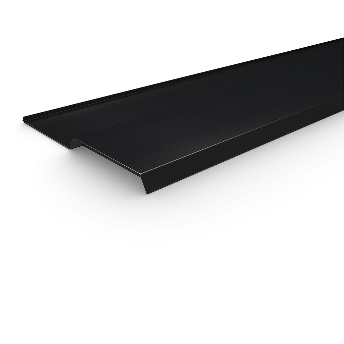 InterSole Anschlußblech SEITLICH (schwarz)