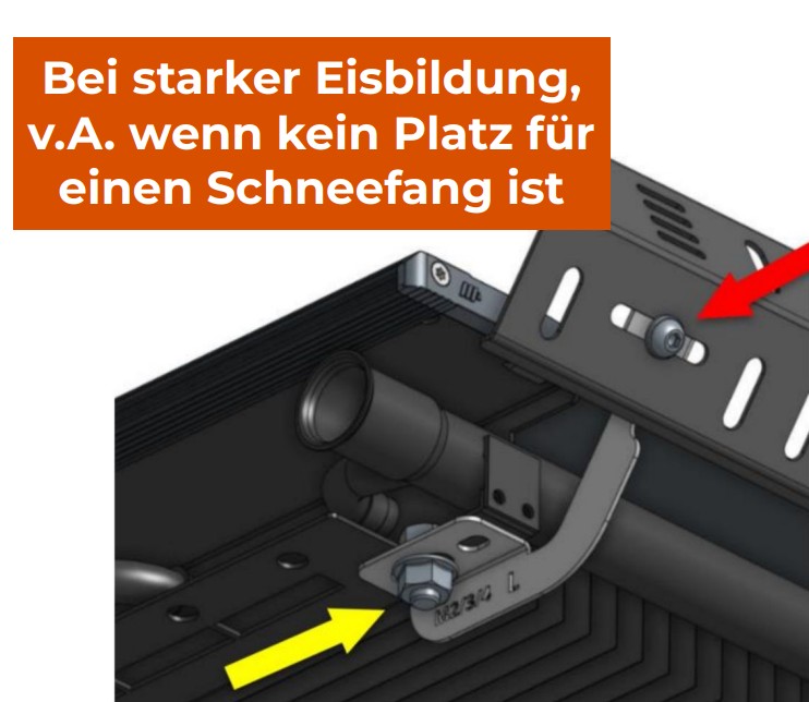Abschmelz-Profil Set, pro L-Modul (M4-M5)
