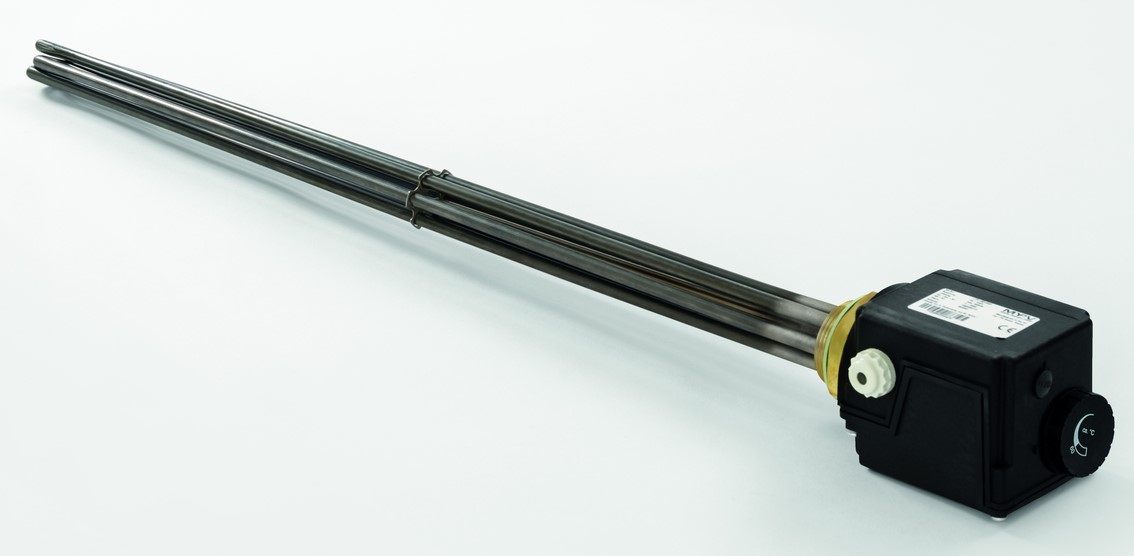 Einschraubheizkörper 9 kW, 6/4", 3x230V, mit STB, ohne Anschlusskabel