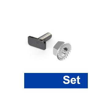 Hammerkopfschrauben-Set M8x25