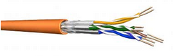 BYD Kommunikationskabel 4x2x0,34 mm², 4 Meter