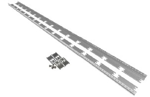 BRIGX PV-Set 0° mit Verschraubung und Aushebesicherung