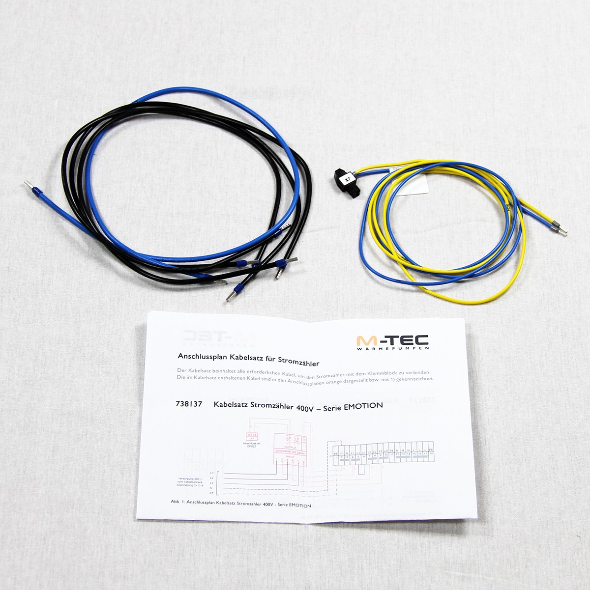 M-TEC Kabelsatz Stromzähler 400V