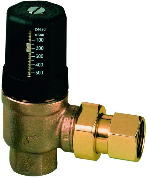 Differenzdruck-Überströmventil Hydrolux 3/4" mit Verschraubung
