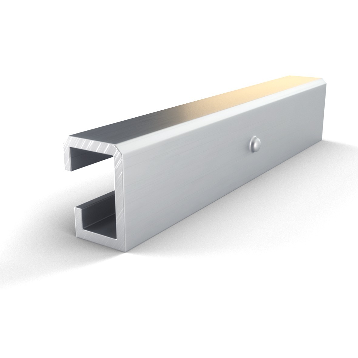 Schienenverbinder für RENUSOL Montageschiene 50 x 37 mm