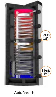 Wärmepumpen Hygienespeicher WP-KS 650 inkl. Isolierung